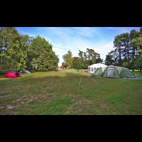 The family area at BornHack 2016